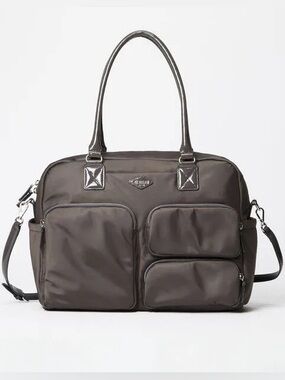 NWT MZ Wallace Large Gramercy Satchel in Magnet Air
